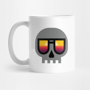 Sunset Skull Mug